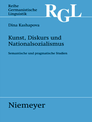 cover image of Kunst, Diskurs und Nationalsozialismus